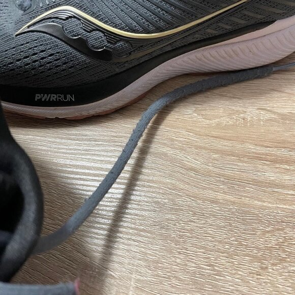 Saucony Women's Charcoal Rose Guide 14 PWRRUN Foam Sneaker Running Shoes Size 7 - Picture 10 of 12